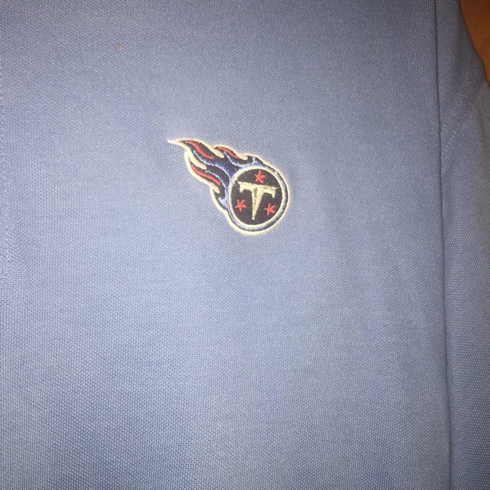 𝅺Men's Tennessee Titans Cutter & Buck Polo Shirt L - Picture 3 of 4